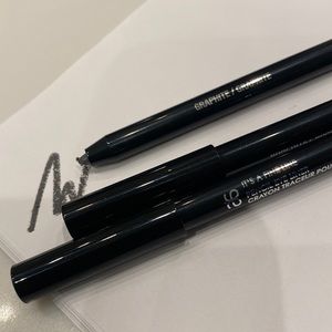 Arbonne it’s a fine line eye pencil Graphite Color (grey). Full size-3 Pc set